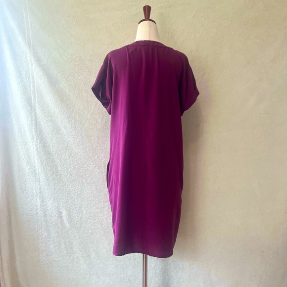 GAL Maroon Womenβs Size Small Loose Dress - Picture 4 of 7